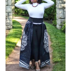 One Of A Kind Ankara Print Fabric Maxi Skirt